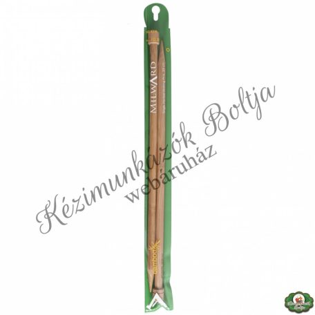 Milward bambusz egyenes kötőtű - 10,0 mm