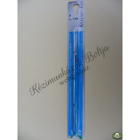 Milward acél nyeles horgolótű védőkupakkal - 1,00 mm 