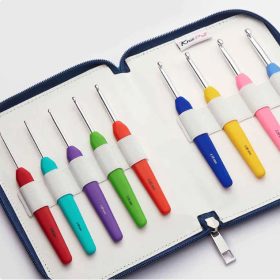 KnitPro Waves Delux horgolótűkészlet - Kék