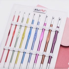 KnitPro Zing Delux horgolótűkészlet