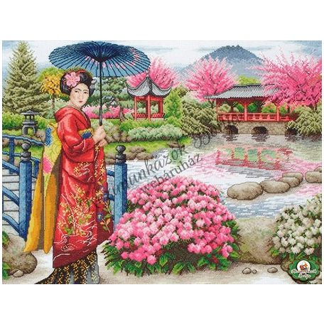 Anchor MAIA keresztszemes készlet - The Japanese Garden