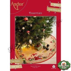   Anchor Essentials - Keresztszemes karácsonyfa alátét (Télapó ajándékokkal)