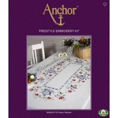   Anchor Essentials - Szabadrajzú kézi hímzett terítő alap (Folklór)
