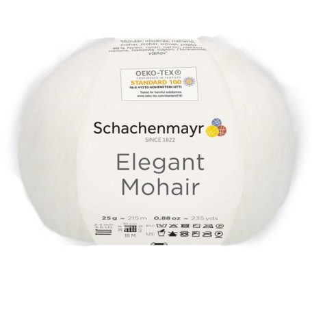 Elegant Mohair - Fehér