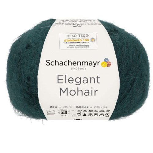 Elegant Mohair - Petrol