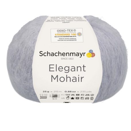 Elegant Mohair - Ezüst szürke