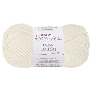 Baby Smiles Easy Cotton - Törtfehér