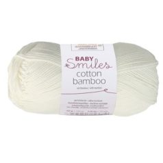 Baby Smiles Cotton Bamboo - Natúr fehér