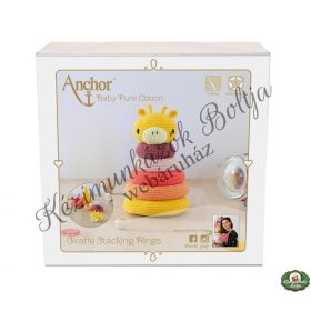   Anchor Baby Pure Cotton horgoló készlet - Készségfejlesztő foglalkoztató zsiráfos