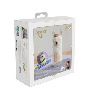 Anchor horgoló kit - Láma tolltartó