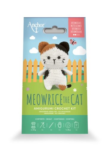 Anchor Amigurumi Kit - Meowrice a cica