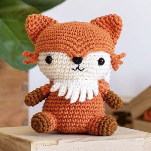 Amigurumi minta - Francis a róka Catániából