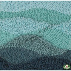   Anchor Punch Needle Collection - Zöld hullámok minta (falikép)