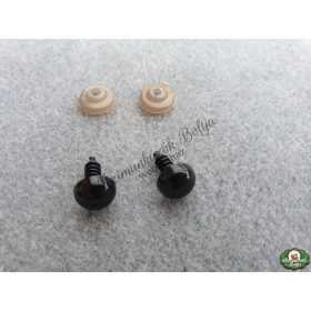 Biztonsági szem - 11 mm-es fekete