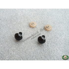 Biztonsági szem - 12 mm-es fekete