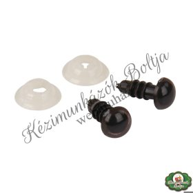 Biztonsági szem - 8 mm-es barna (német prémium)