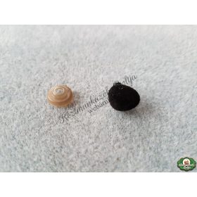 Biztonsági orr (plüss) - 11x14mm fekete