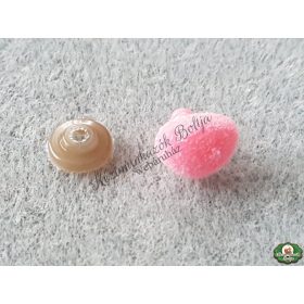 Biztonsági orr (plüss) - 11x14mm rózsaszín