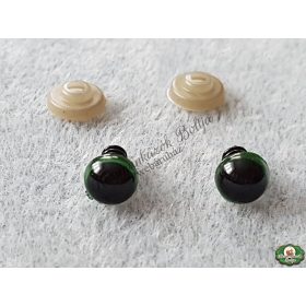 Biztonsági szem - 10 mm-es zöld