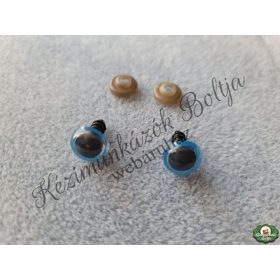 Biztonsági szem - 12 mm-es türkizkék
