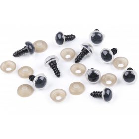 Biztonsági szem - 12 mm-es fehér