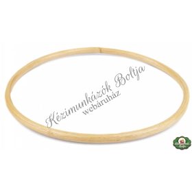Bambusz karika - táskafül - 20 cm