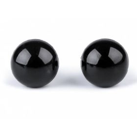 Biztonsági szem - 12 mm-es fekete