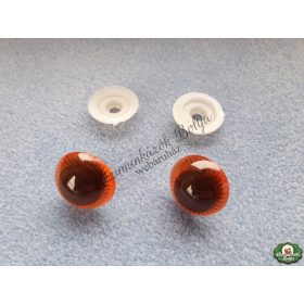 Biztonsági szem - 20 mm-es borostyán sárga
