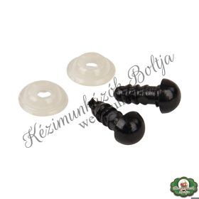 Biztonsági szem - 6 mm-es fekete