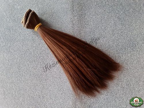 Amigurumi BABA haj - 15cm egyenes (Sötét barna)