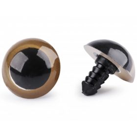 Biztonsági szem - 40 mm-es világos barna